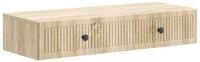 vidaXL Wandregal 87,5 x 34,5 x 17 cm Schweberegal mit Schublade H&auml;ngeregal