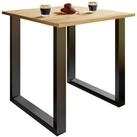 VCM Esstisch K&uuml;chentisch Xona H. 76 x B. 80 x T. 80 cm, Holzesstisch,...