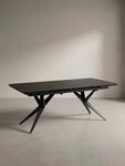 KADIMA DESIGN Esstisch Esszimmertisch 180 - 260 cm Ausziehbar Keramik Glas...