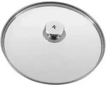 KLAMER Pfannendeckel 28 cm, Edelstahl Universal-Pfannendeckel f&uuml;r Pfannen und