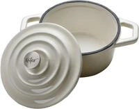 K&auml;fer Serviertopf Mini-Cocotte, Gusseisen (Set, 2-tlg), Induktion, 250 ml
