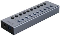 ORICO Orico BT2U3-10AB Hub 10x USB-A 3.0 mit Schaltern USB-Adapter
