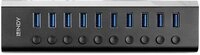 Lindy Laptop-Dockingstation Hub - mit Ein-/Aus-Schaltern - 10 x SuperSpeed USB...
