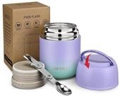 LuxusKollektion Thermobeh&auml;lter Thermobeh&auml;lter 500ml Edelstahl L&ouml;ffel...