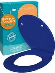 Calmwaters WC-Sitz Original, Premium, Made in EU, Absenkautomatik, bis 250 kg,