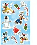 Komar Wandtattoo Mickey Ice Slide - Gr&ouml;&szlig;e 50 x 70 cm, selbstklebend,...
