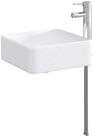 vidaXL Badezimmerspiegelschrank Waschbecken mit Wasserhahn und Abfluss Chrom 49...