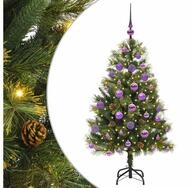 vidaXL K&uuml;nstlicher Weihnachtsbaum K&uuml;nstlicher klappbarer Weihnachtsbaum mit