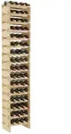 PROREGAL&reg; Weinregal NAVARRA aus Holz 46 cm x 219 cm x 28 cm