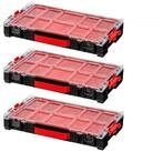 QBRICK System Werkzeugkoffer 3x PRO 100 Organizer 452 x 296 x 79 mm 5 l...