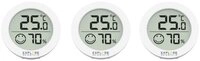 EXPLORE SCIENTIFIC Hygrometer Explore Scientific Thermo-/Hygrometer Wei&szlig; (3er Set)