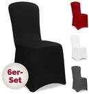Detex Stuhlhusse, 6er Set Stretch Hussen f&uuml;r St&uuml;hle OEKO-TEX Stuhl&uuml;berzug...