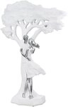 Casablanca by Gilde Dekofigur Skulptur Paar, Baum Liebesblicke wei&szlig; H. 44 cm...