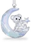 Swarovski Dekoh&auml;nger Kristallfigur Sammelfigur Kris B&auml;r Mond Ornament (1 St),