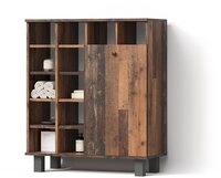 Livinity&reg; W&auml;scheschrank Fucino, Eiche rustikal, 78.4 x 91.6 cm (1-St)