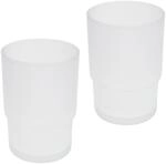 bremermann Zahnputzbecher Bad-Serie PIAZZA & LUCENTE - Glasbecher 2er Set,...