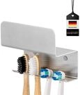 bremermann Zahnb&uuml;rstenhalter Zahnb&uuml;rstenhalter PUREZZA zum Kleben oder Bohren,