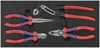 Knipex Werkzeugwagen, (4-tlg), Werkzeugmodul 1/3 Zangen