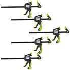 TRUTZHOLM Schraubzwinge 5x Einhandzwinge 60x150 mm Schnellspannzwinge...