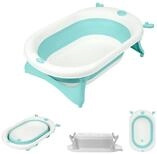Kikkaboo Babybadewanne Foldy, faltbar, Wasserablauf, ab Geburt, rutschfeste...