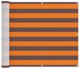vidaXL Balkonsichtschutz Balkonsichtschutz 100 x 400 cm Oxford-Stoff Rechteckig