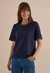 CECIL T-Shirt aus elastischem Materialmix