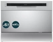 homeX Tischgeschirrsp&uuml;ler GST6AD-S, 7 l, 6 Ma&szlig;gedecke, Mini Sp&uuml;lmaschine,