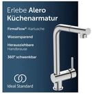 Ideal Standard K&uuml;chenarmatur Alero FirmaFlow&reg; Kartusche, Wassersparend, mit
