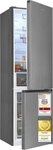 exquisit K&uuml;hl-/Gefrierkombination KGC380-115-NF-040C inoxlook, 200,5 cm hoch,...