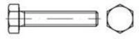 Contorion Schraube ISO 4017 Sechskantschraube VG M14x80 Stahl 8.8 galvanisch...