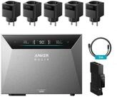 Anker Balkonkraftwerk Anker SOLIX Solarbank 4 E5000 Pro, 2500 W, LiFePO4,...