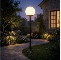 V-TAC Au&szlig;en-Stehlampe, Leuchtmittel inklusive, Warmwei&szlig;, LED Au&szlig;en-Stehlampe