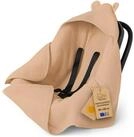 Einschlagdecke Musselin &ndash; Atmungsaktive Babydecke f&uuml;r Kinderwagen und Autositz,