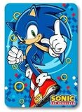 Wohndecke Sonic Fleecedecke Kuscheldecke f&uuml;r Kinder 140x100cm, Sonic,...