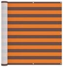 vidaXL Balkonsichtschutz Balkonsichtschutz 110 x 400 cm Oxford-Stoff Rechteckig