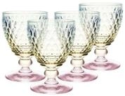 Villeroy & Boch Glas Boston Pearl Wasserkelche 250 ml 4er Set, 4-tlg., Glas