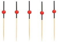 PAPSTAR Partyspie&szlig;e Fingerfood - Picker 7 cm Red Pearl 1500 Stk