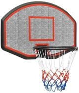 vidaXL Basketballkorb, Schwarz 71x45x2 cm Polyethylen