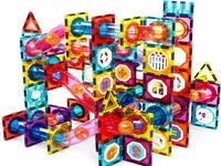 Olvy Olvy Magnetische Bausteine 100 Teile Magnetspielbausteine, (100 St)