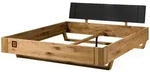 Massivmoebel24 Massivholzbett KITZB&Uuml;HEL (Wildeiche 160x200x81 natur KITZB&Uuml;HEL