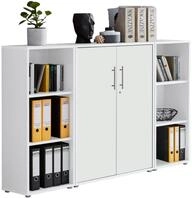 BMG M&ouml;bel Aktenschrank Office Edition Set2 (3-teiliges B&uuml;roschrank-Set,...