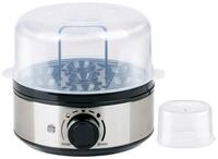 Alpina Eierkocher alpina Eierkocher 400W &ndash; Egg Cooker f&uuml;r 7 Eier silberfarben