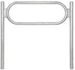 TRUTZHOLM Fahrradst&auml;nder Fahrradanlehnb&uuml;gel 115x124cm Stahl feuerverzinkt &Oslash;...