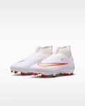 Fu&szlig;ballschuh NIKE "Jr. Mercurial Superfly 11 Academy", Kinder, Gr. 35, rot (wei&szlig;,
