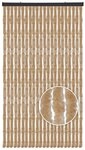Arsvita T&uuml;rvorhang Flauschvorhang 90cm x 220cm (1 St), &Ouml;sen, blickdicht,