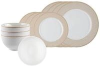 Ritzenhoff & Breker Kombiservice Geo Basic-Set 12er Set (12-tlg), 4 Personen,