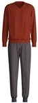 CALIDA Pyjama Cotton Special Herren (2 tlg) weich, bequem mit V-Ausschnitt