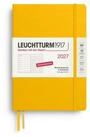 Leuchtturm1917 Taschenkalender Wochenkalender 2027 & Notizbuch Dotted Medium A5