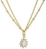 THOMAS SABO Kette mit Anh&auml;nger Doppelkette mit Zirkonia-Anh&auml;nger...