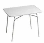 ALCO Gartentisch Kindertisch 60 x 40 x 48cm wei&szlig; U-Gestell
